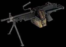 zbra FN 
M249 PARA
